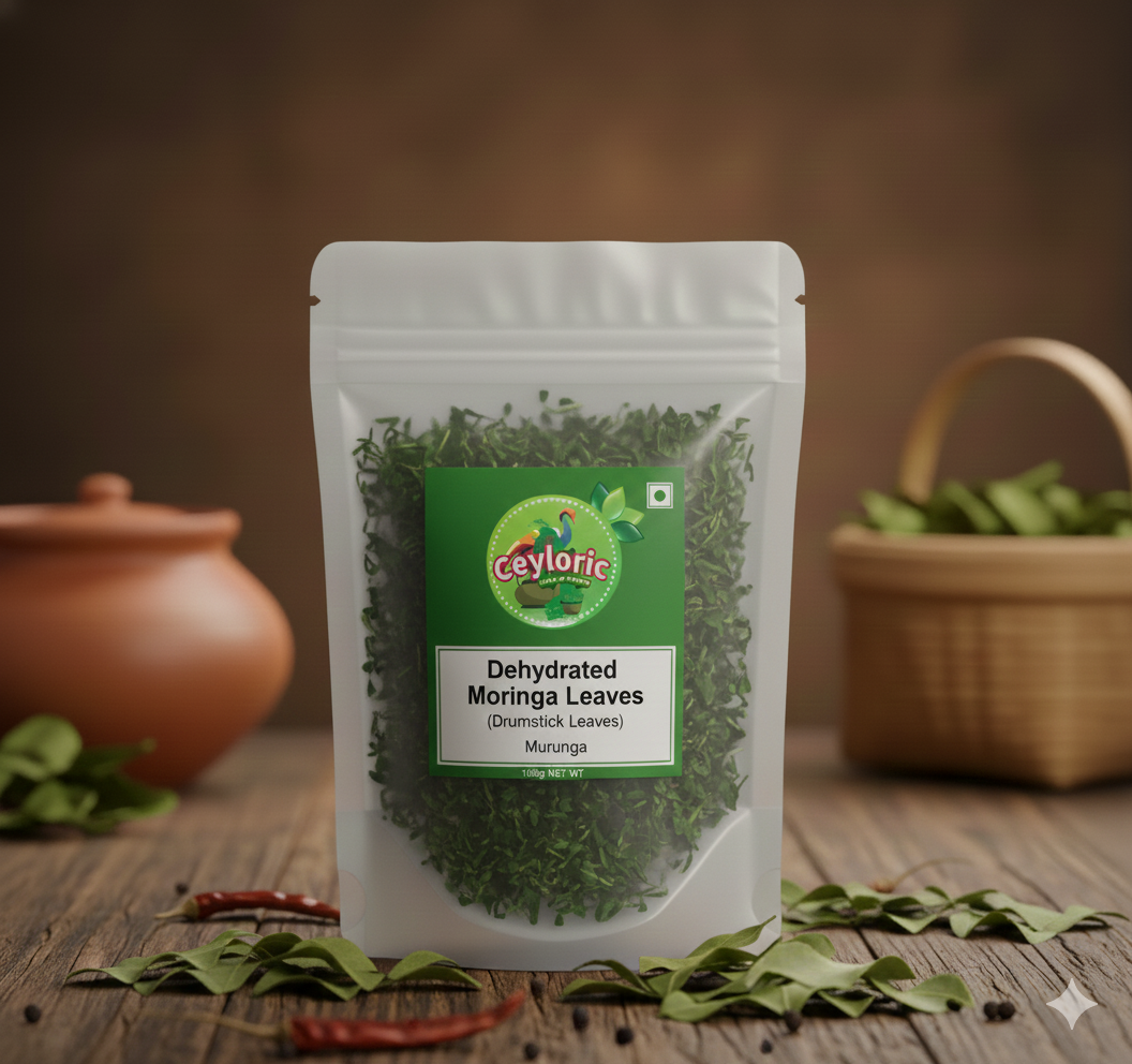 Gemini_Generated_Image_y5x4wxy5x4wxy5x4 Dehydrated moringa leaves (drumstick leaves) Muruga 100g - Image 1
